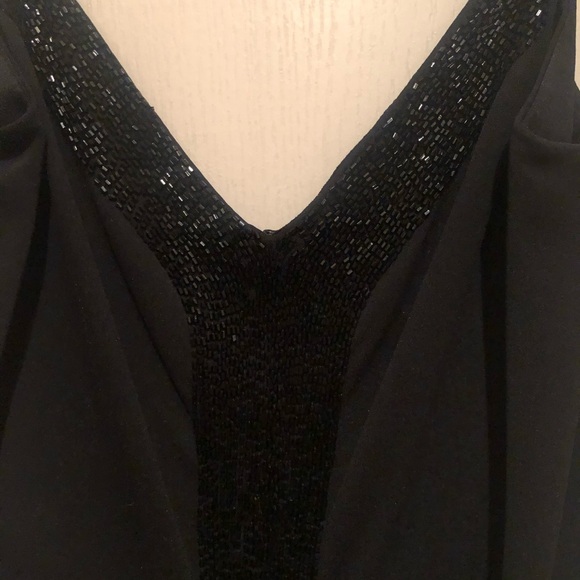 Long Black Cocktail Dress - Picture 2 of 7